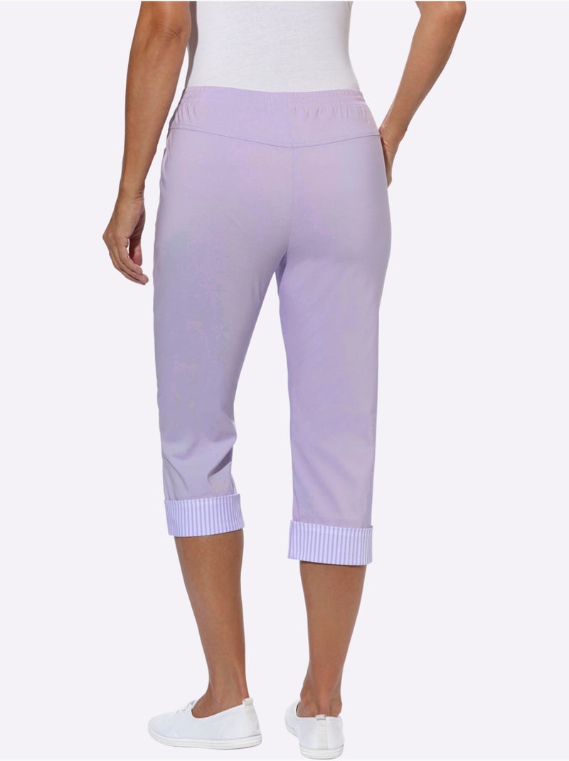 Corsaire Tricoté - Taille Standard - Witt Parme - Kiabi