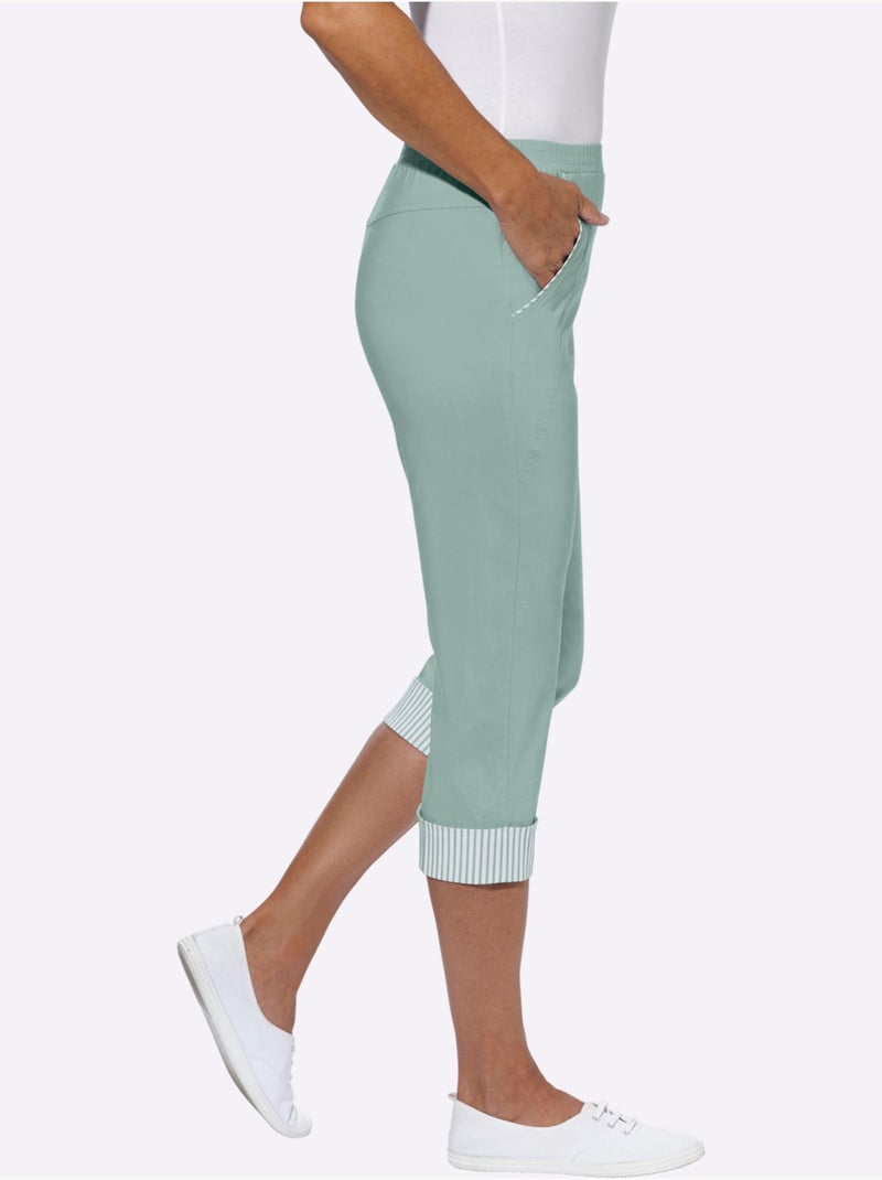 Corsaire Tricoté - Taille Standard - Witt Vert - Kiabi