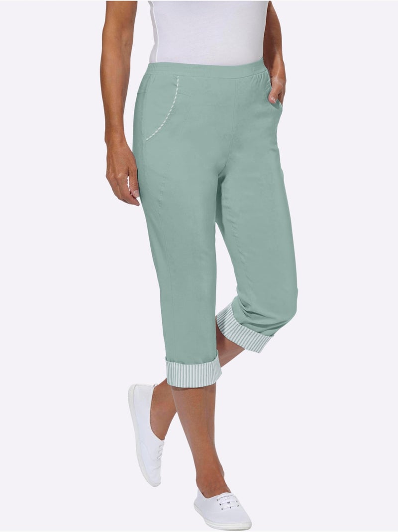 Corsaire Tricoté - Taille Standard - Witt Vert - Kiabi
