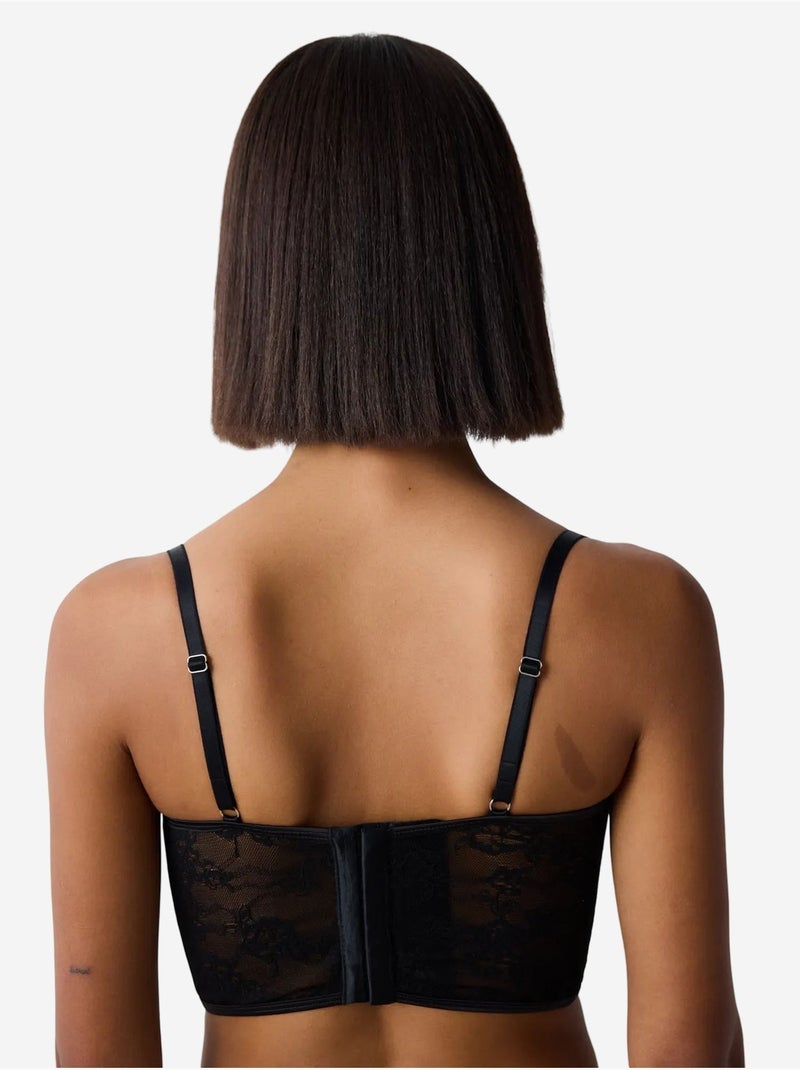 Corset croplet penti Noir - Kiabi