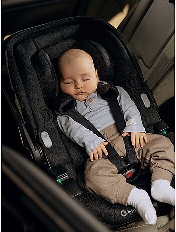 Cosi 360° ISOFIX LIONELO Moxie i-Size Set - Légère - 40-87cm - Tissu de bambou naturel