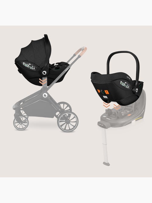 Cosi 360° ISOFIX LIONELO Moxie i-Size Set - Légère - 40-87cm - Tissu de bambou naturel - Kiabi Cosi 360° ISOFIX LIONELO Moxie i-Size Set - Légère - 40-87cm - Tissu de bambou naturel - Kiabi