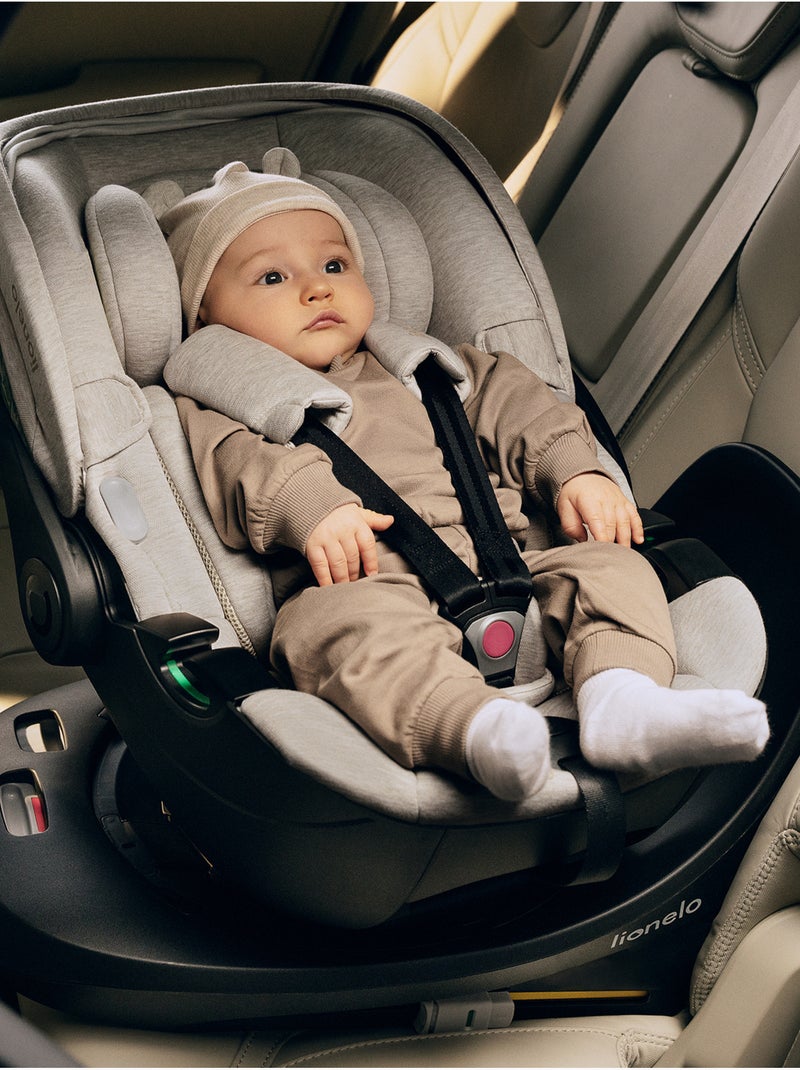 Cosi 360? ISOFIX LIONELO Moxie i-Size Set - L?g?re - 40-87cm - Tissu de bambou naturel Beige - Kiabi