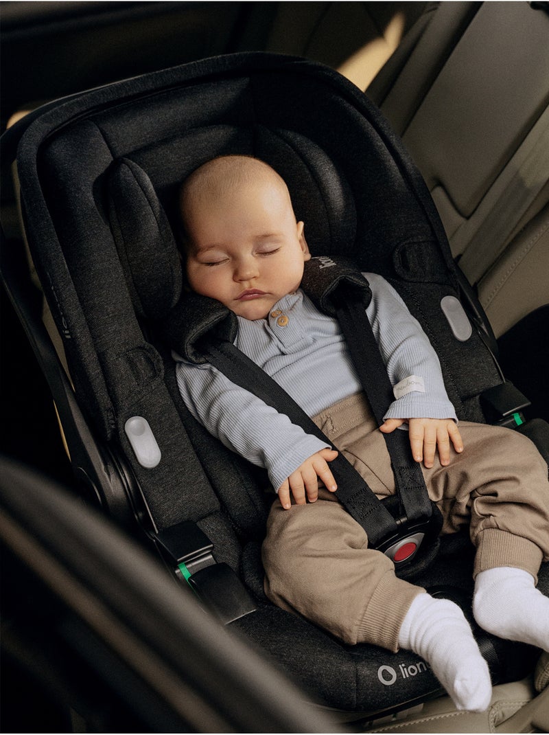 Cosi 360? ISOFIX LIONELO Moxie i-Size Set - L?g?re - 40-87cm - Tissu de bambou naturel Noir - Kiabi