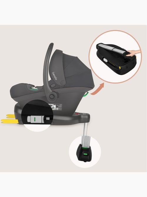 Cosi avec base ISOFIX - LIONELO Astrid i-Size - ADAC Récompense - Légère - Siège-auto 40-87 cm - Kiabi Cosi avec base ISOFIX - LIONELO Astrid i-Size - ADAC Récompense - Légère - Siège-auto 40-87 cm - Kiabi