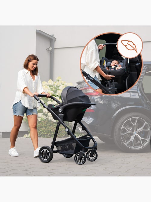 Cosi avec base ISOFIX - LIONELO Astrid i-Size - ADAC Récompense - Légère - Siège-auto 40-87 cm - Kiabi Cosi avec base ISOFIX - LIONELO Astrid i-Size - ADAC Récompense - Légère - Siège-auto 40-87 cm - Kiabi
