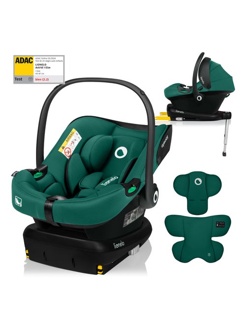 Cosi avec base ISOFIX - LIONELO Astrid i-Size - ADAC Récompense - Légère - Siège-auto 40-87 cm - Kiabi Cosi avec base ISOFIX - LIONELO Astrid i-Size - ADAC Récompense - Légère - Siège-auto 40-87 cm - Kiabi