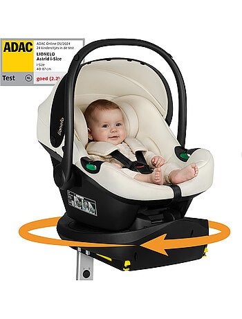 Cosi avec base isofix 180° - lionelo astrid i-size - adac récompense - légère - siège-auto 40-87 cm
