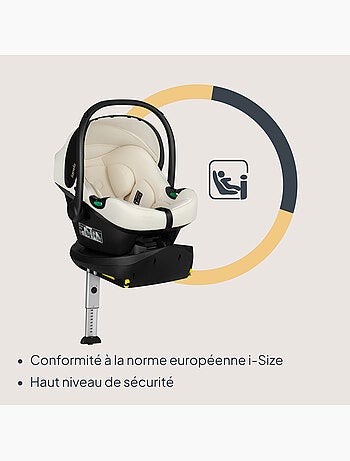 Cosi avec base isofix 180° - lionelo astrid i-size - adac récompense - légère - siège-auto 40-87 cm