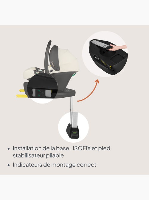 Cosi avec base isofix 180° - lionelo astrid i-size - adac récompense - légère - siège-auto 40-87 cm - Kiabi Cosi avec base isofix 180° - lionelo astrid i-size - adac récompense - légère - siège-auto 40-87 cm - Kiabi