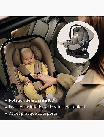 Cosi avec base isofix 180° - lionelo astrid i-size - adac récompense - légère - siège-auto 40-87 cm