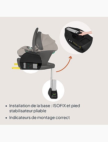 Cosi avec base isofix 180° - lionelo astrid i-size - adac récompense - légère - siège-auto 40-87 cm