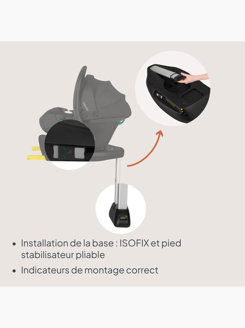 Cosi avec base isofix 180° - lionelo astrid i-size - adac récompense - légère - siège-auto 40-87 cm - Kiabi Cosi avec base isofix 180° - lionelo astrid i-size - adac récompense - légère - siège-auto 40-87 cm - Kiabi