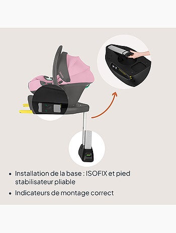 Cosi avec base isofix 180° - lionelo astrid i-size - adac récompense - légère - siège-auto 40-87 cm