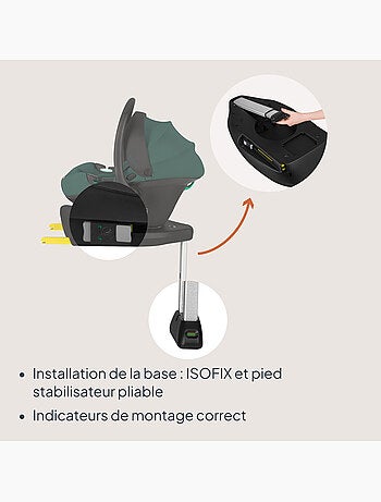 Cosi avec base isofix 180° - lionelo astrid i-size - adac récompense - légère - siège-auto 40-87 cm