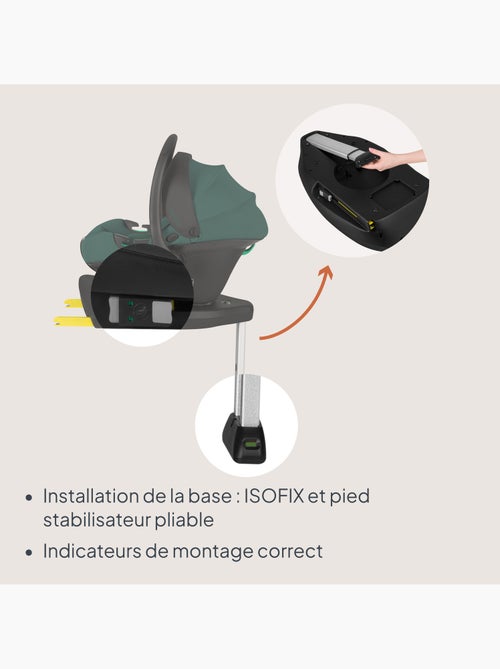 Cosi avec base isofix 180° - lionelo astrid i-size - adac récompense - légère - siège-auto 40-87 cm - Kiabi Cosi avec base isofix 180° - lionelo astrid i-size - adac récompense - légère - siège-auto 40-87 cm - Kiabi