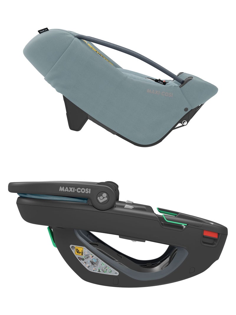 Cosi Coral 360, avec nacelle amovible, i-Size et rotatif Gris - Kiabi