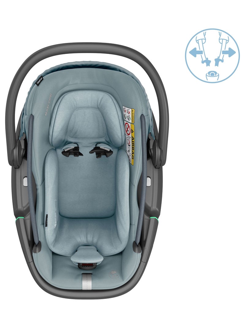 Cosi Coral 360, avec nacelle amovible, i-Size et rotatif Gris - Kiabi