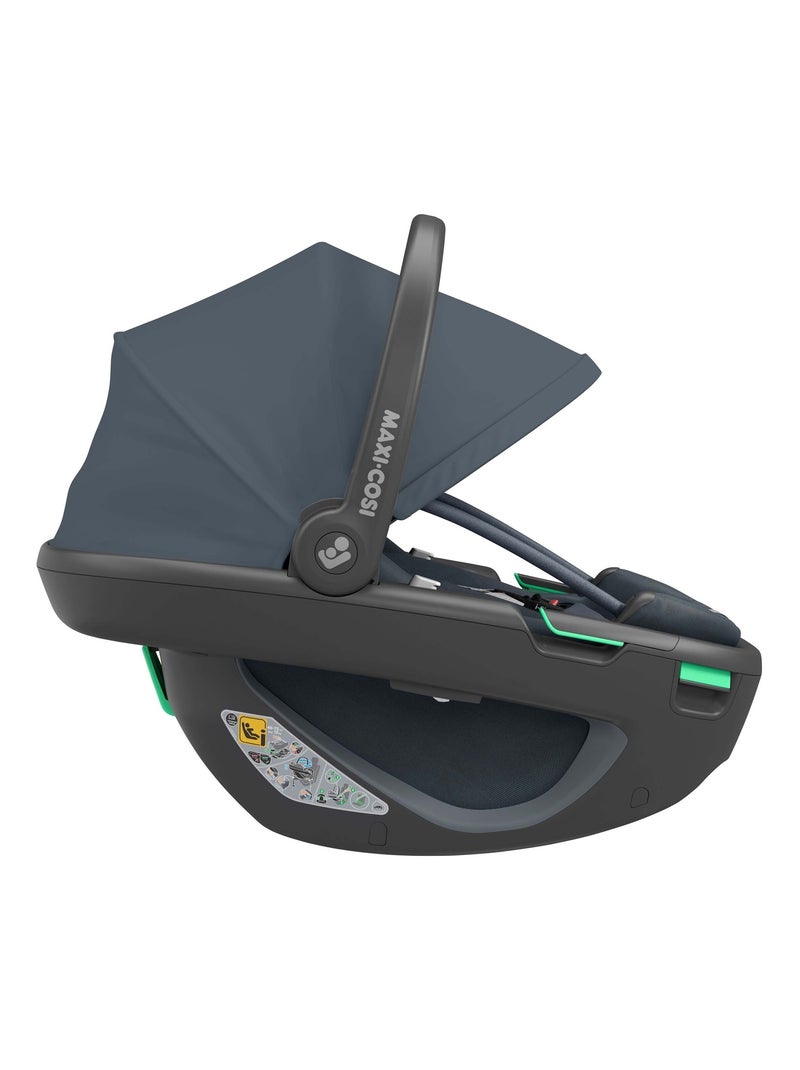 Cosi Coral 360, avec nacelle amovible, i-Size et rotatif Gris foncé - Kiabi