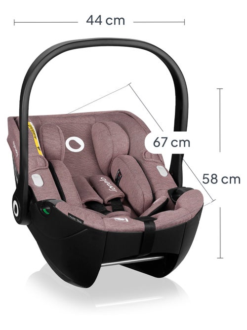 Cosi LIONELO Moxie i-Size - Tissu de bambou - Légère - Siège auto 40-87 cm - Groupe 0+ - Kiabi Cosi LIONELO Moxie i-Size - Tissu de bambou - Légère - Siège auto 40-87 cm - Groupe 0+ - Kiabi