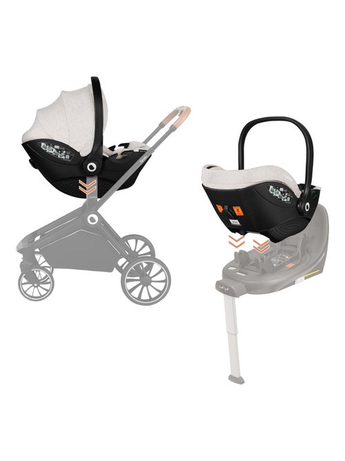 Cosi LIONELO Moxie i-Size - Tissu de bambou - Si?ge auto 40-87 cm - L?g?re - Groupe 0+ - Kiabi