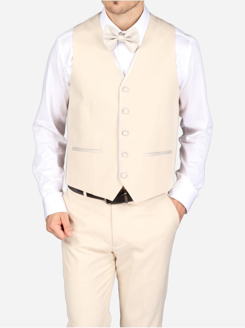 Costume 3 pi?ces - Leader Mode Cr?me - Kiabi