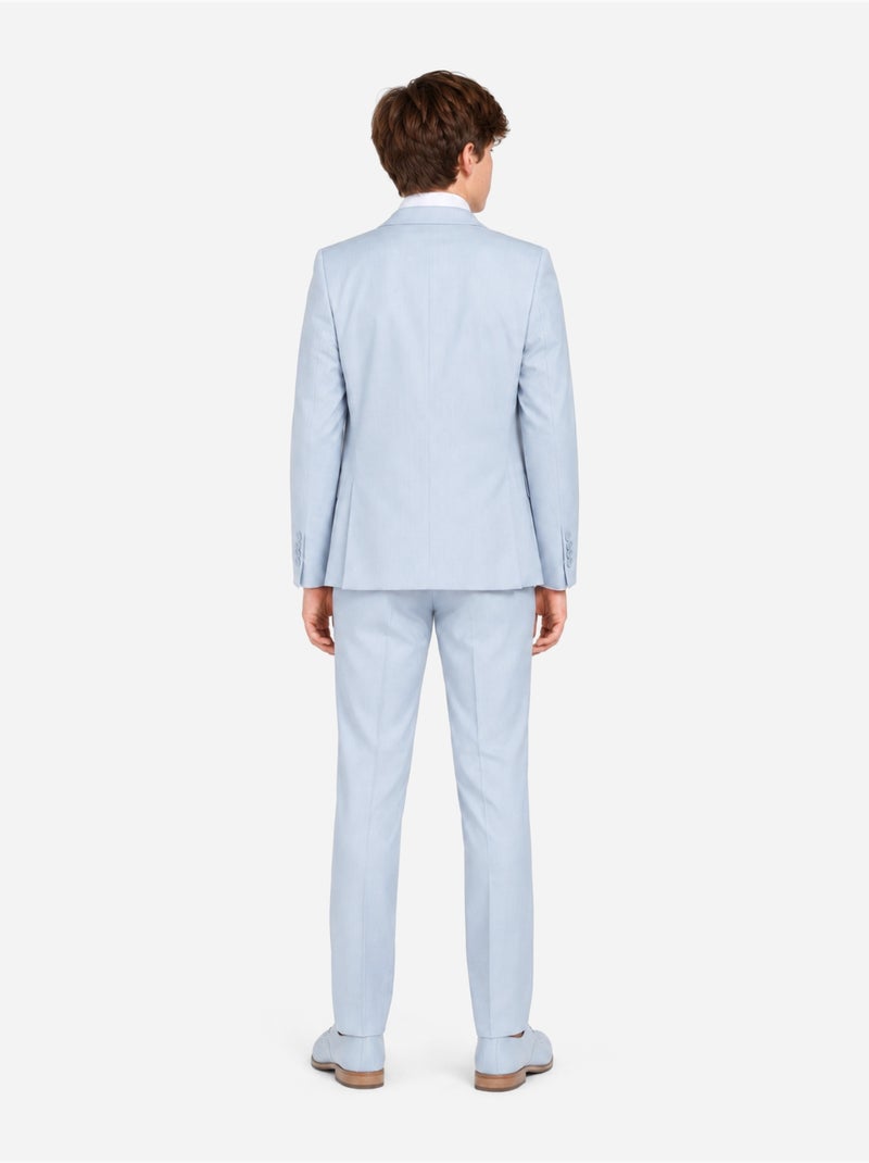 Costume 3 pi?ces Bleu ciel - Kiabi
