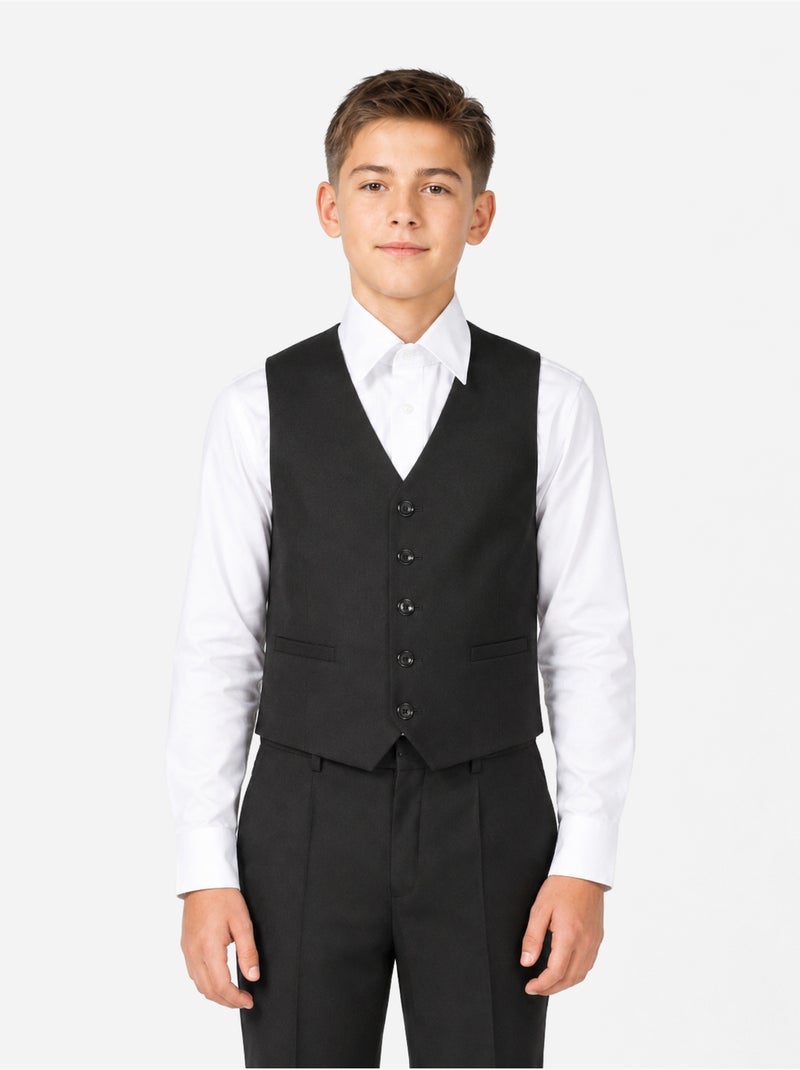 Costume 3 pi?ces Noir - Kiabi