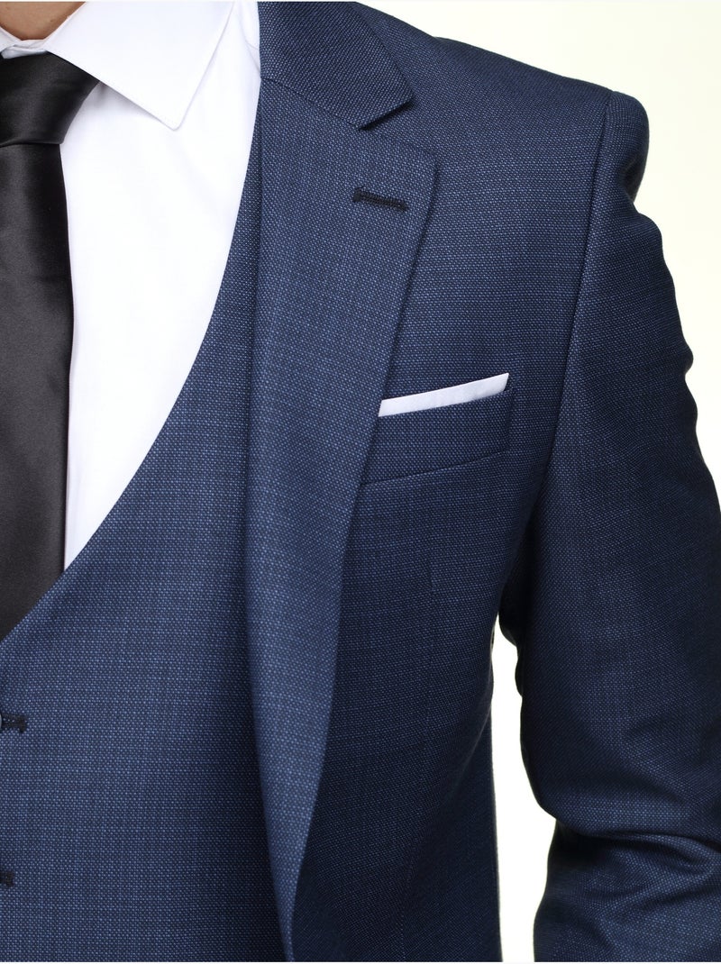 Costume 3 pièces - Leader Mode Bleu - Kiabi