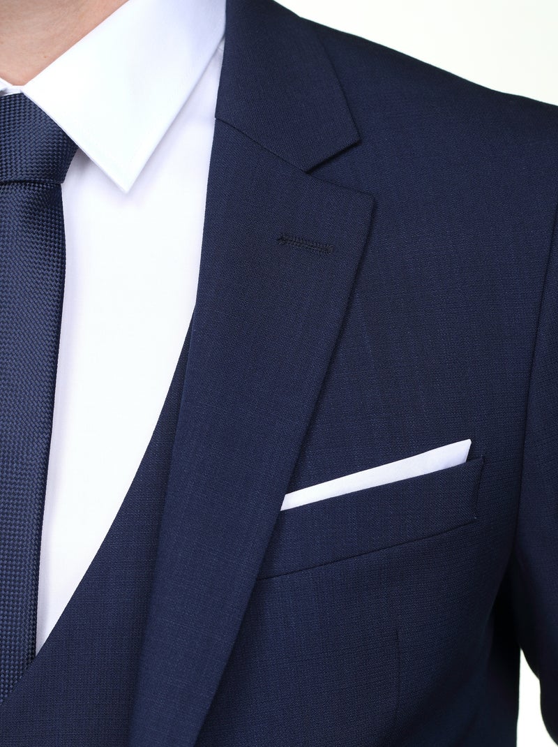 Costume 3 pièces - Leader Mode Bleu foncé - Kiabi