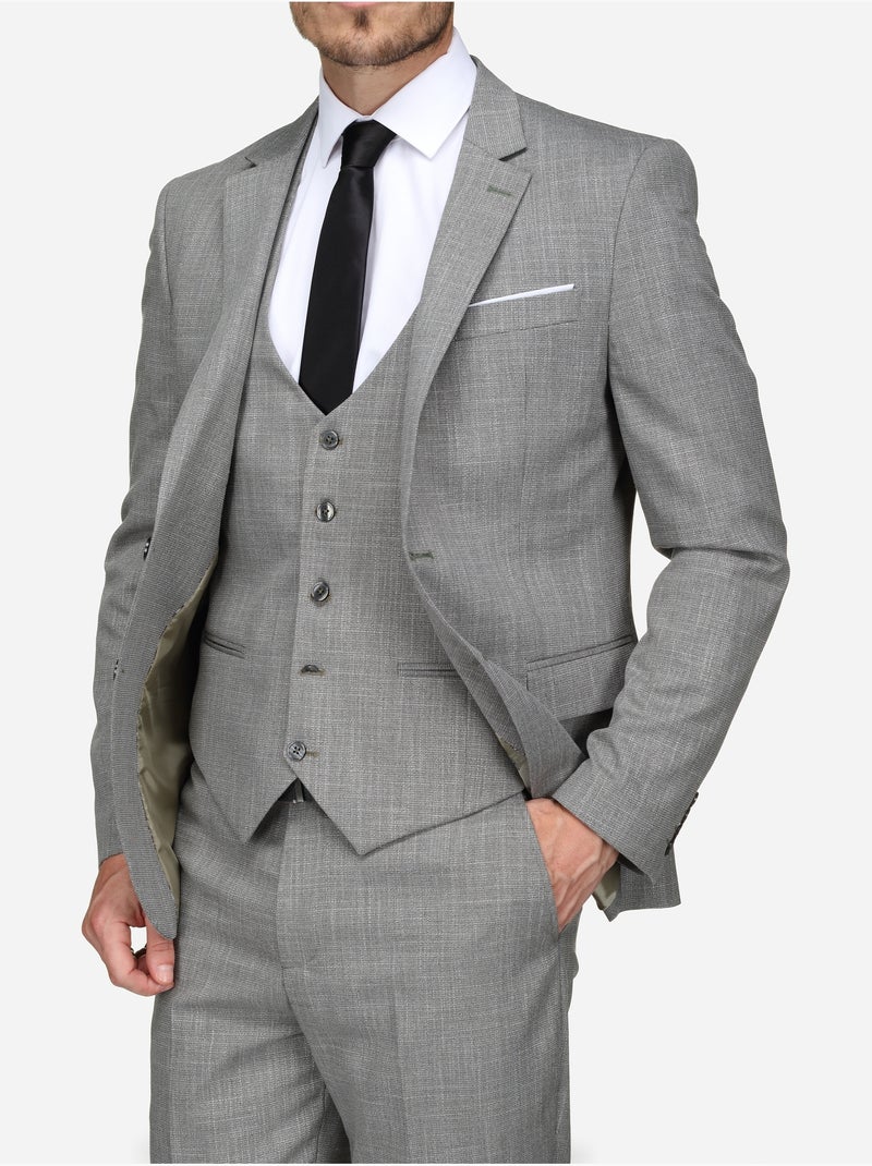 Costume 3 pièces - Leader Mode Gris - Kiabi