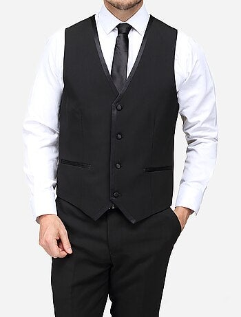 Costume 3 pièces col chale