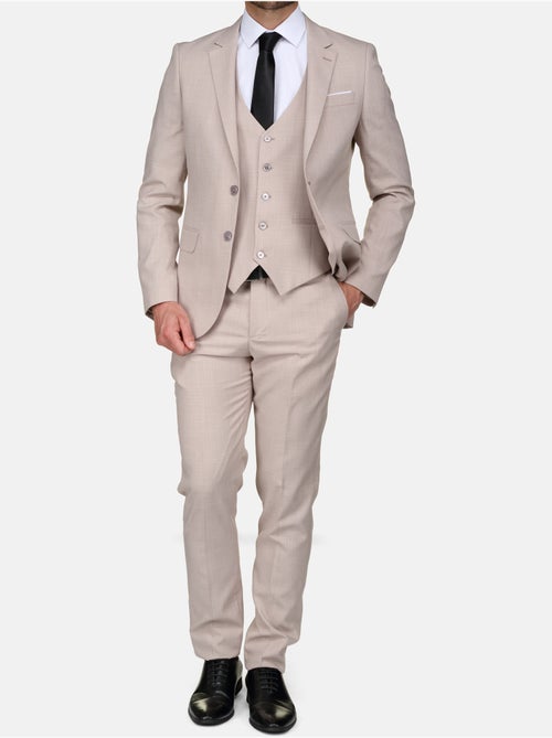 Costume 3 pièces col pointe - Kiabi