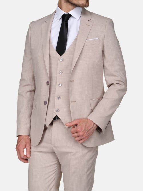 Costume 3 pièces col pointe - Kiabi