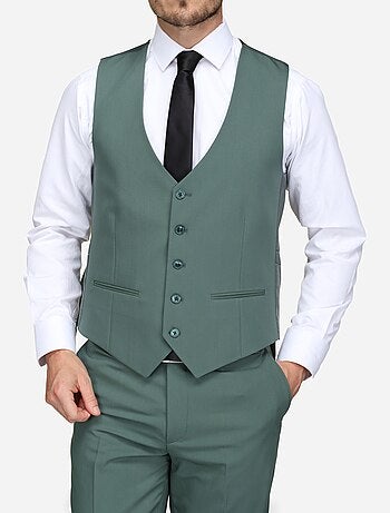 Costume 3 pièces col pointe