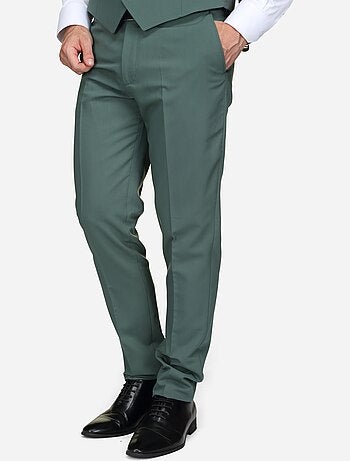 Costume 3 pièces col pointe