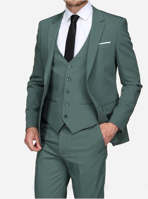 Costume 3 pièces col pointe - Kiabi