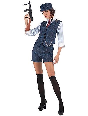Costume à carreaux de gangster anglais