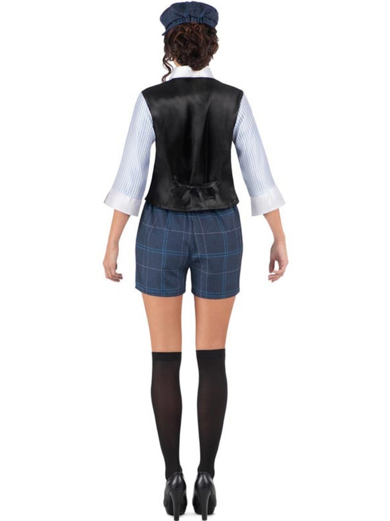 Costume à carreaux de gangster anglais Multicolore - Kiabi