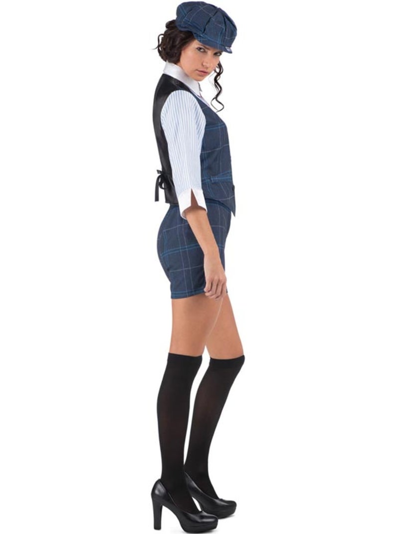 Costume à carreaux de gangster anglais Multicolore - Kiabi