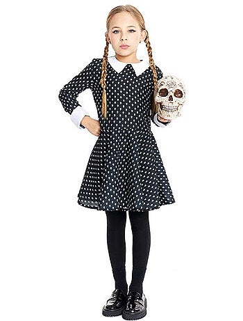 costume à imprimé de crâne sinistre