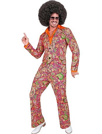 Costume à motifs cachemire des années 60