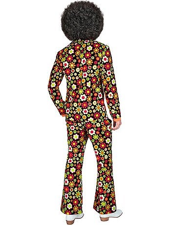 Costume années 60 Fleurs sombres