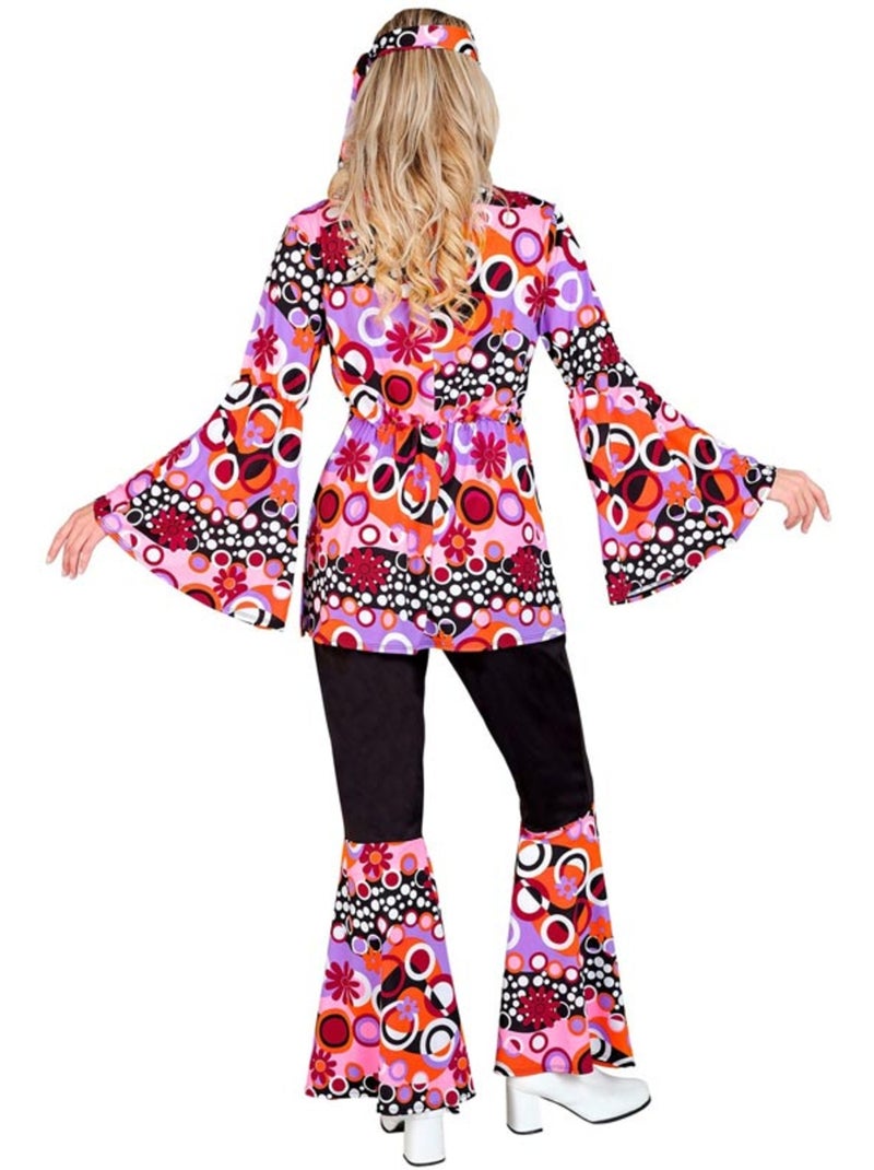 Costume années 70 à pattes d'éléphant Multicolore - Kiabi