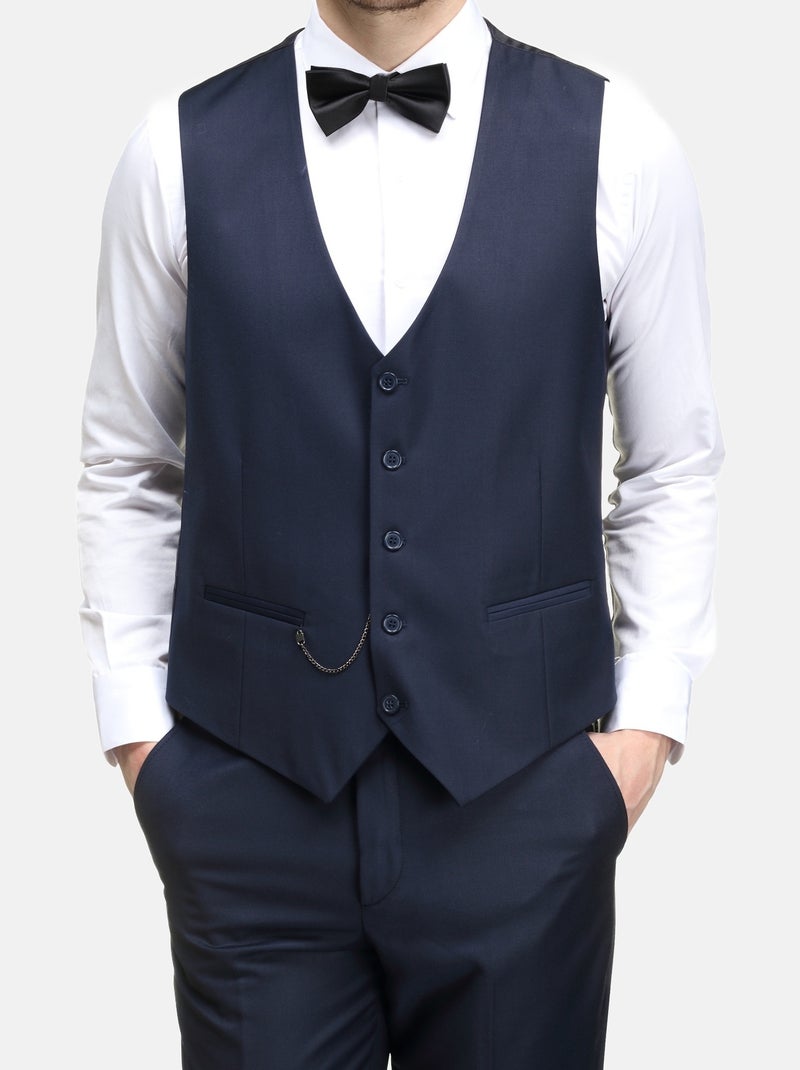 Costume Bill Tornade 3 pièces Bleu foncé - Kiabi