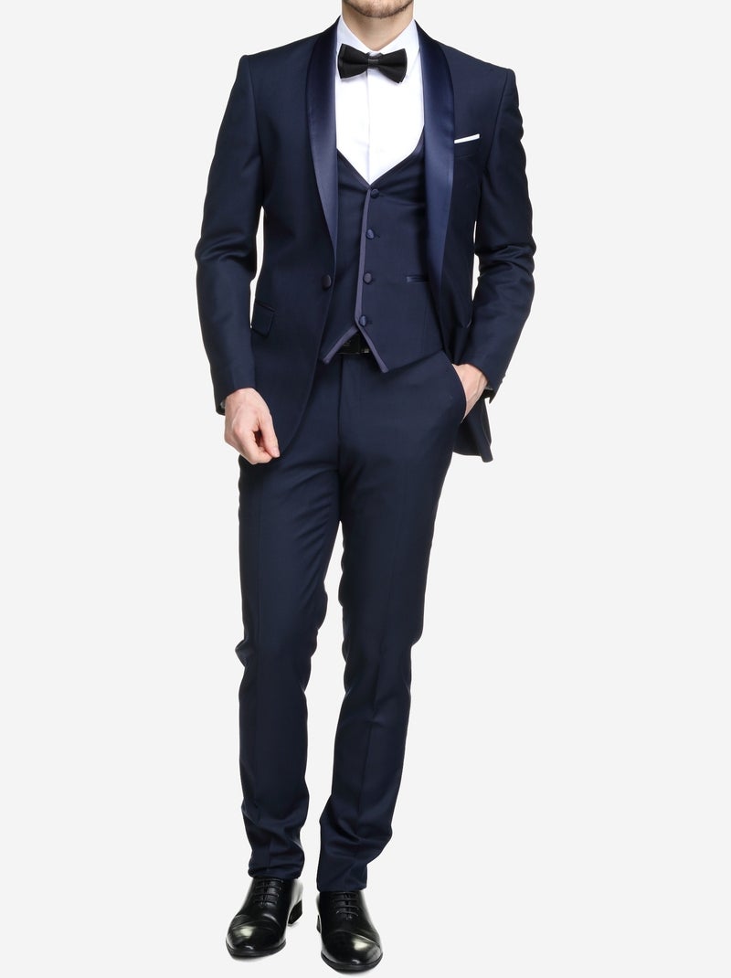 Costume Bill Tornade 3 pièces Bleu foncé - Kiabi