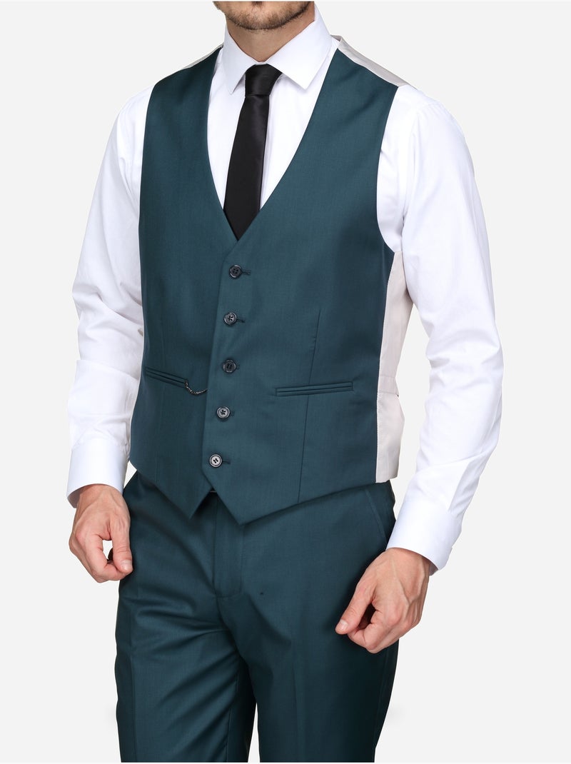 Costume Bill Tornade 3 pièces Bleu turquoise - Kiabi