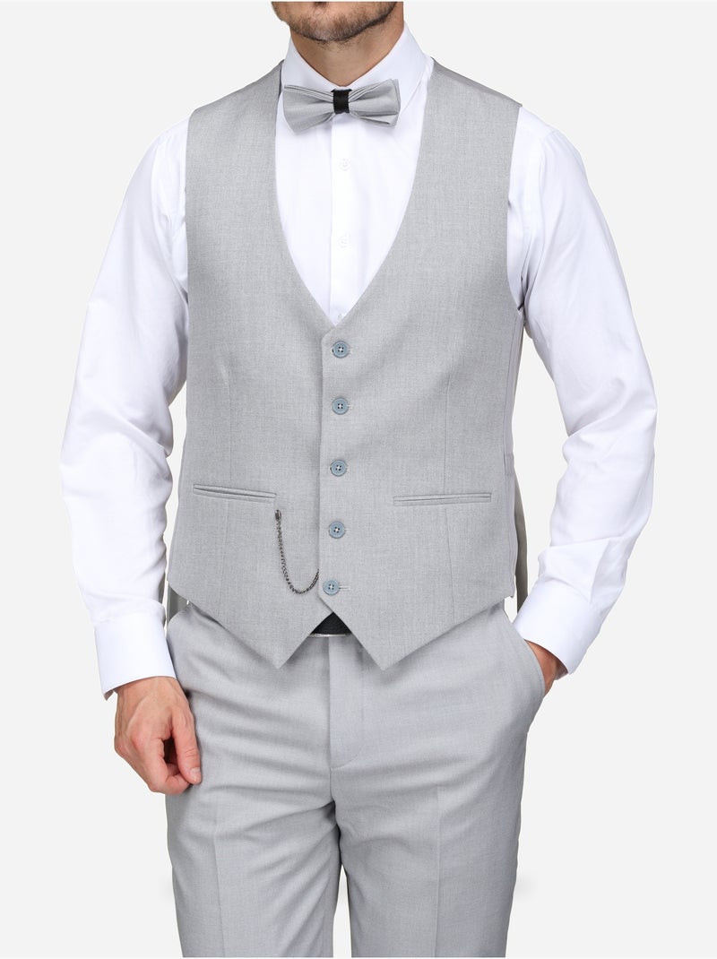 Costume Bill Tornade 3 pièces Gris - Kiabi