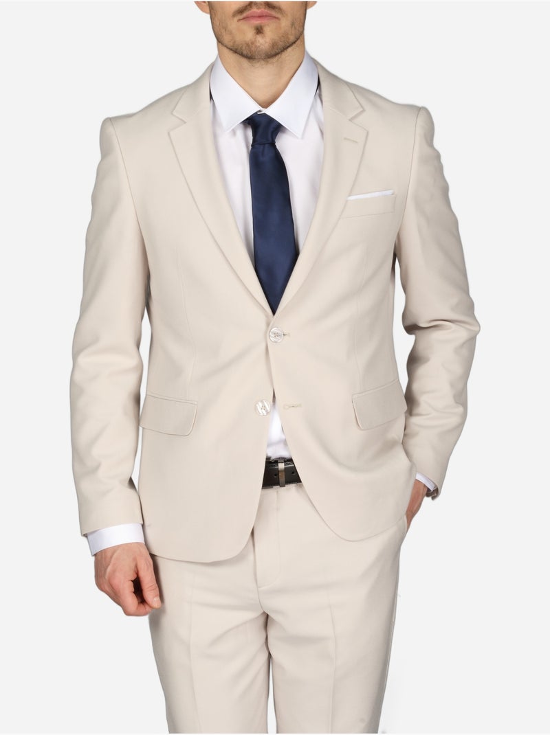 Costume burgos ville 2 pièces Beige - Kiabi