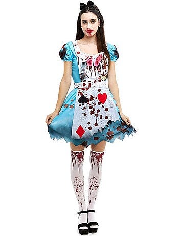 Costume classique d'Alice zombie
